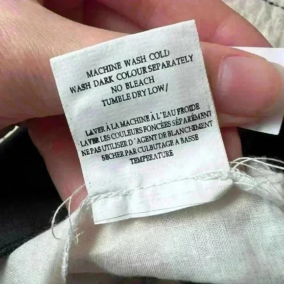 Y2K Costa Blanca Euro Summer Cotton Floral Black White Fairy Core Girl Dress XS - Picture 14 of 15